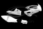 Avio Fibre Kawasaki ZX6R 2009> Complete set of Race Fairings