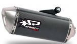 Spark Exhaust Yamaha MT-09 2013-2018 Force Silencer to Fit HIGH Mount - Homologated