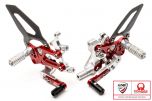 CNC Racing Ducati Panigale V2 2020>/ 959 16-19 Adjustable RPS Rearsets - Pramac Edition