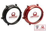 CNC Racing Ducati Panigale V2 '20> / Panigale 1299 15-17 Clear Clutch Cover - Pramac Edition