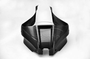 Carbonin Kawasaki ZX10R 2011-2015 / 2016> Carbon Fibre Fuel Tank Cover with Side Panels