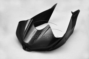 Carbonin Yamaha YZF R6 2008> Carbon Fibre Tank Cover with Side Panels
