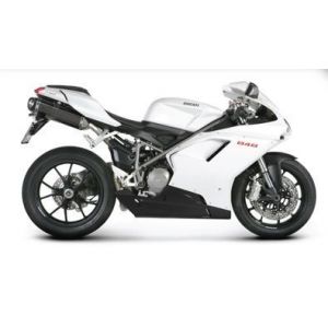 1x1 Plain/Red Twill Ducati 1198 1098 848 Tekarbon Replacement for Exhaust Cover Carbon Fiber 2007-2012 